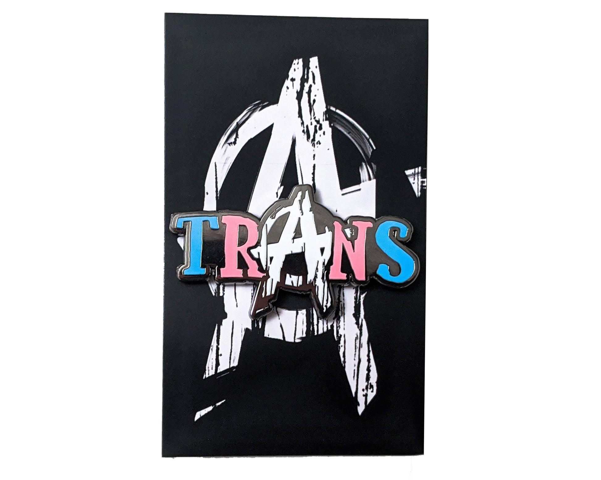 Trans Anarchy - Hard Enamel Pin